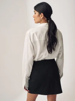 Rokken*Next Zwart - Premium Jersey Mini Skirt