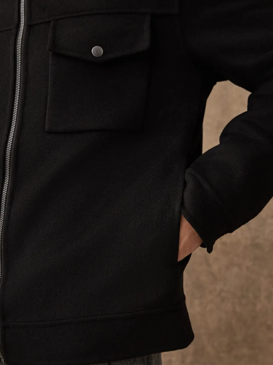 Blazers En Business-Jasjes*Next Zwart - Premium zacht aanvoelend jack met hoog wolgehalte