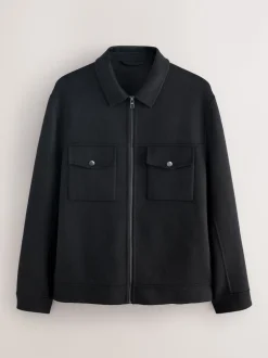 Blazers En Business-Jasjes*Next Zwart - Premium zacht aanvoelend jack met hoog wolgehalte