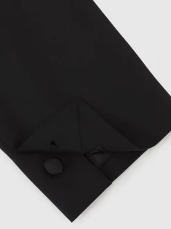 Smokings En Feestkleding|Reiss Zwart - Punt revers - Poker modieus gesneden Single breasted Jack Tailored-Fit