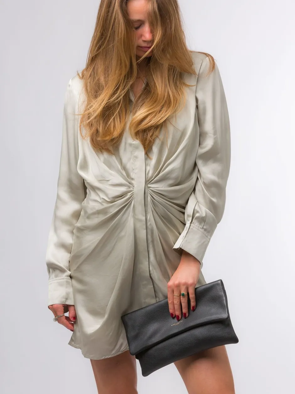 Tassen En Portemonnees|Pure Luxuries London Zwart - - Amelia - Leren nappatas