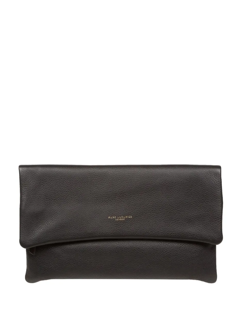 Tassen En Portemonnees|Pure Luxuries London Zwart - - Amelia - Leren nappatas