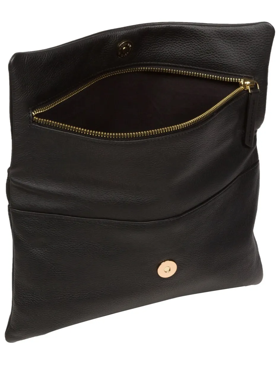 Tassen En Portemonnees|Pure Luxuries London Zwart - - Amelia - Leren nappatas