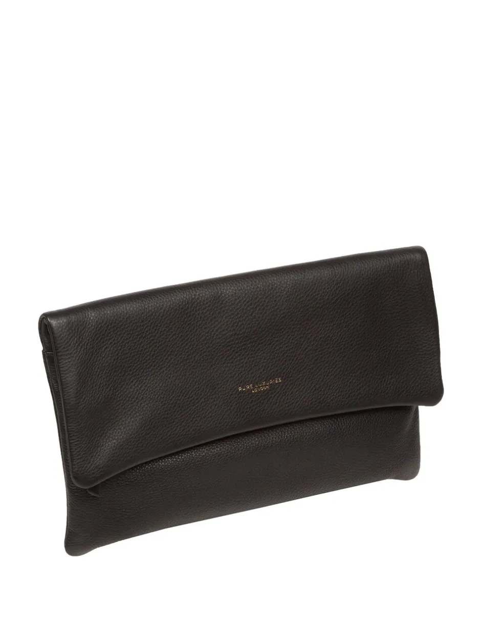 Tassen En Portemonnees|Pure Luxuries London Zwart - - Amelia - Leren nappatas