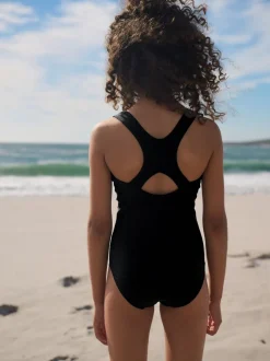 Badkleding*Next - Racerback Swimsuit (3-16yrs) Zwart