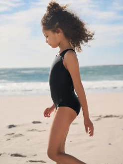 Badkleding*Next - Racerback Swimsuit (3-16yrs) Zwart