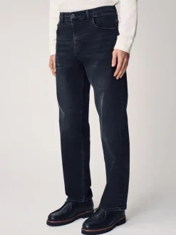 Jeans*Next Zwart - Rechte, klassieke jeans met stretch