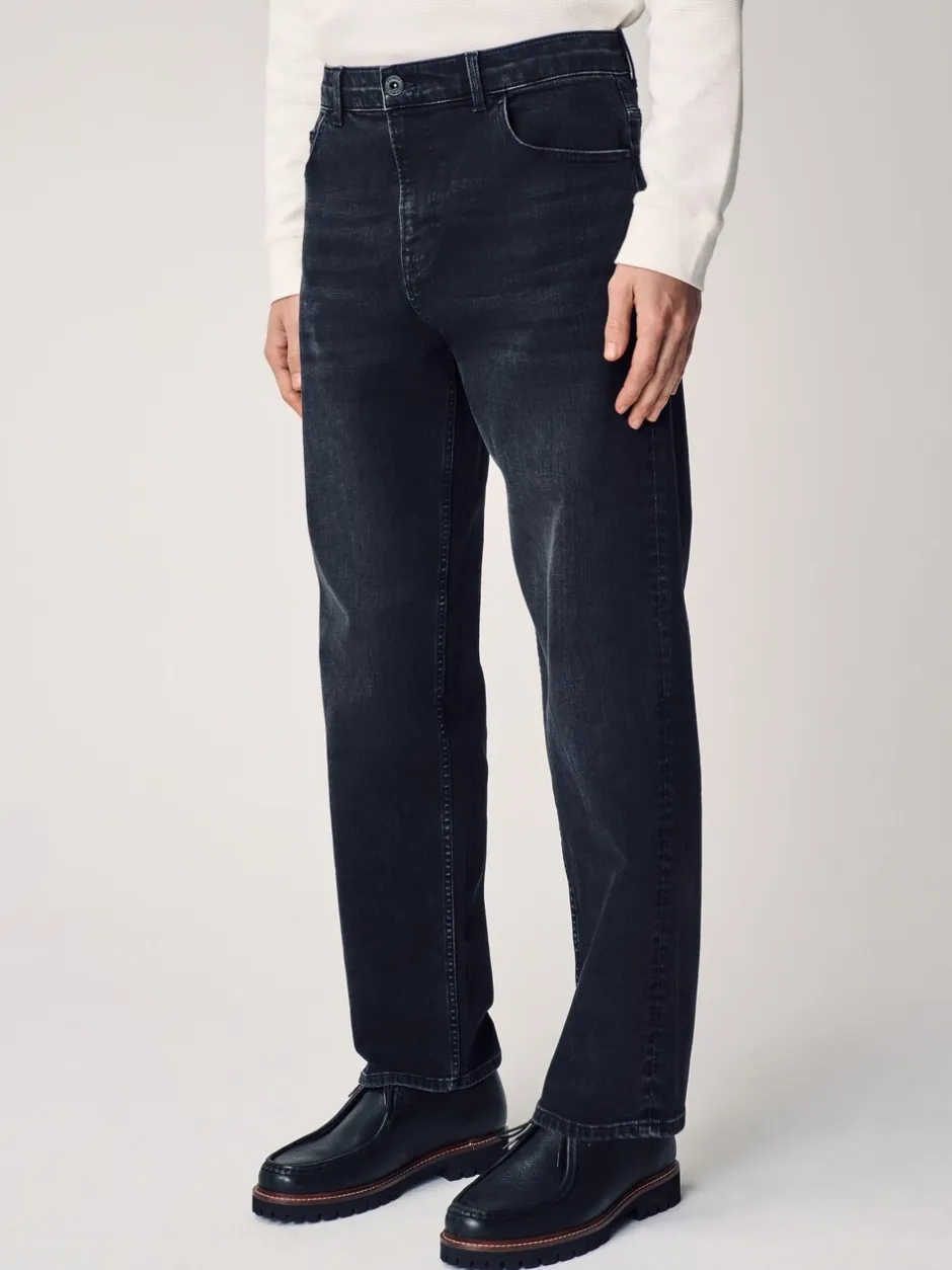 Jeans*Next Zwart - Rechte, klassieke jeans met stretch