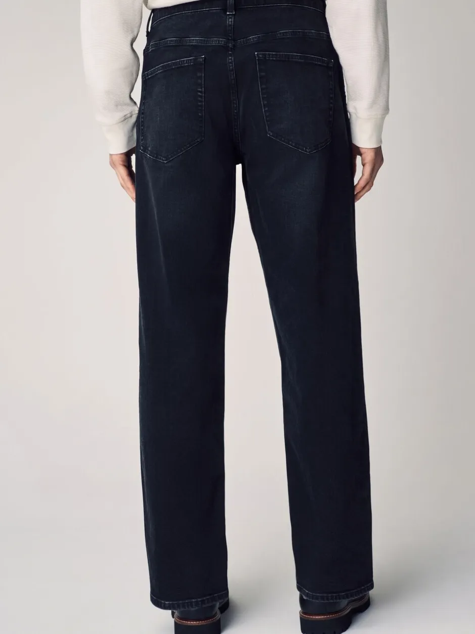 Jeans*Next Zwart - Rechte, klassieke jeans met stretch