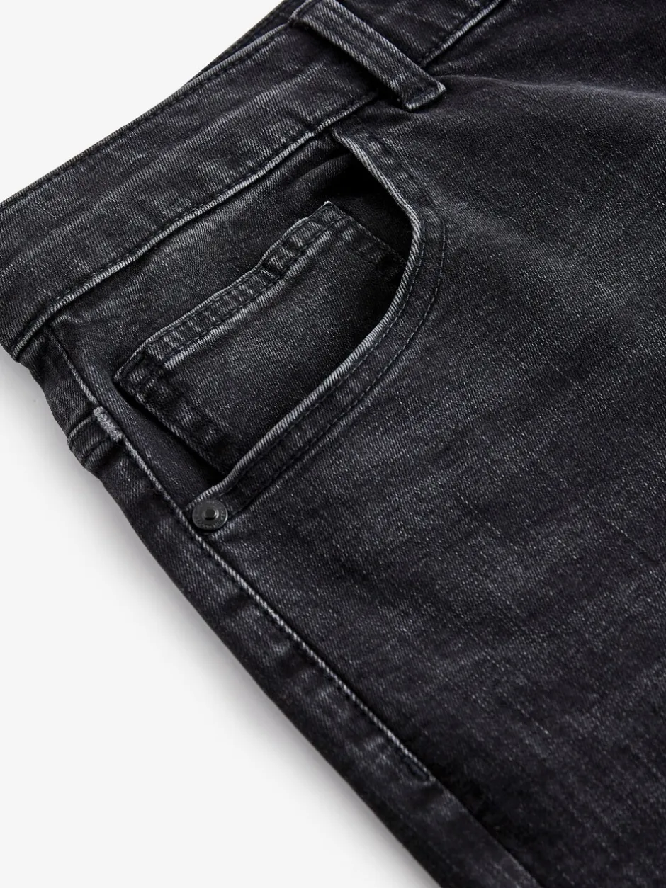 Jeans*Next Zwart - Rechte, klassieke jeans met stretch
