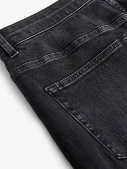 Jeans*Next Zwart - Rechte, klassieke jeans met stretch