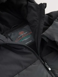 Schoolkleding|Jassen En Jacks*Next Zwart - Reflecterende, regenbestendige microfleece gevoerde jas (3-16jr)