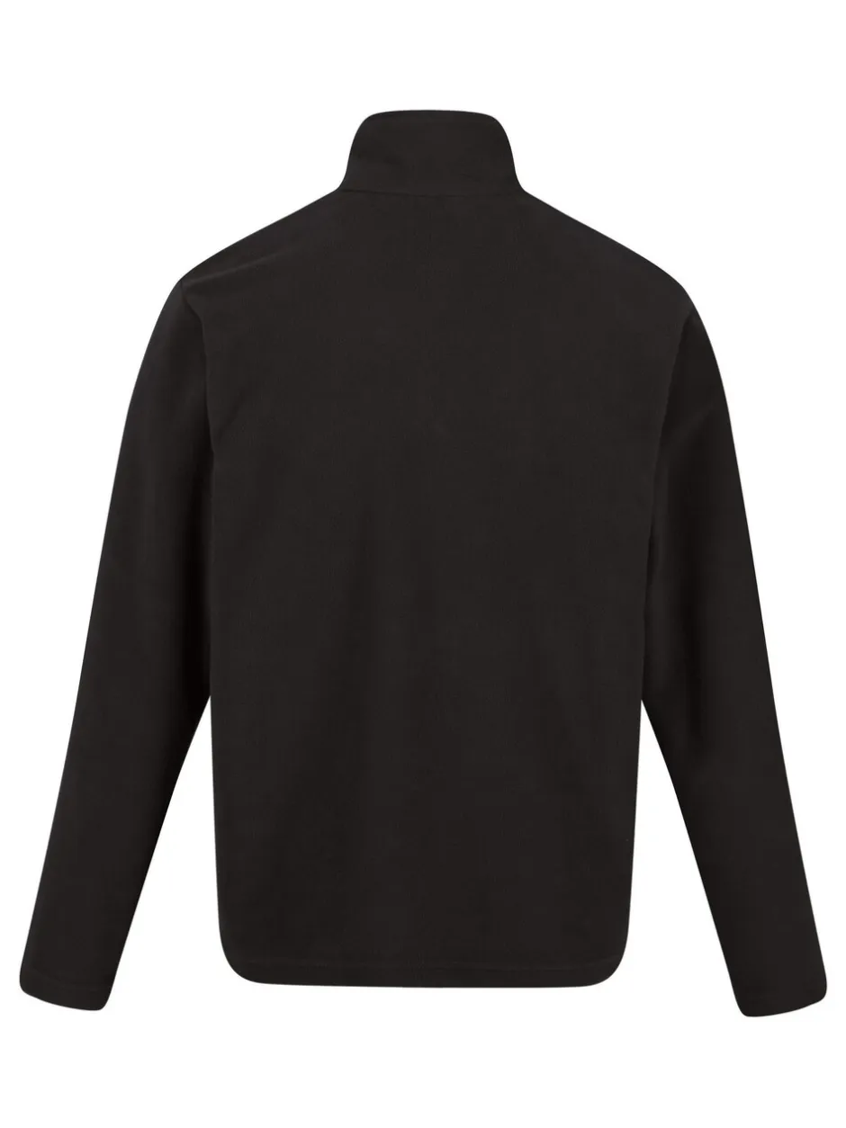 Sportkleding|Jassen En Jacks*Regatta Zwart - Thompson fleece met rits bij de hals