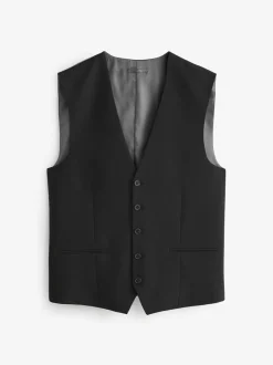Vesten|Next - Regular fit must-have gilet Zwart