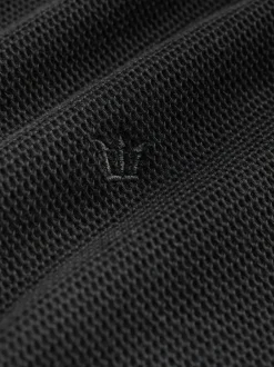 Poloshirts*Next Zwart - Regular fit poloshirt met korte mouwen en contrasterende randen