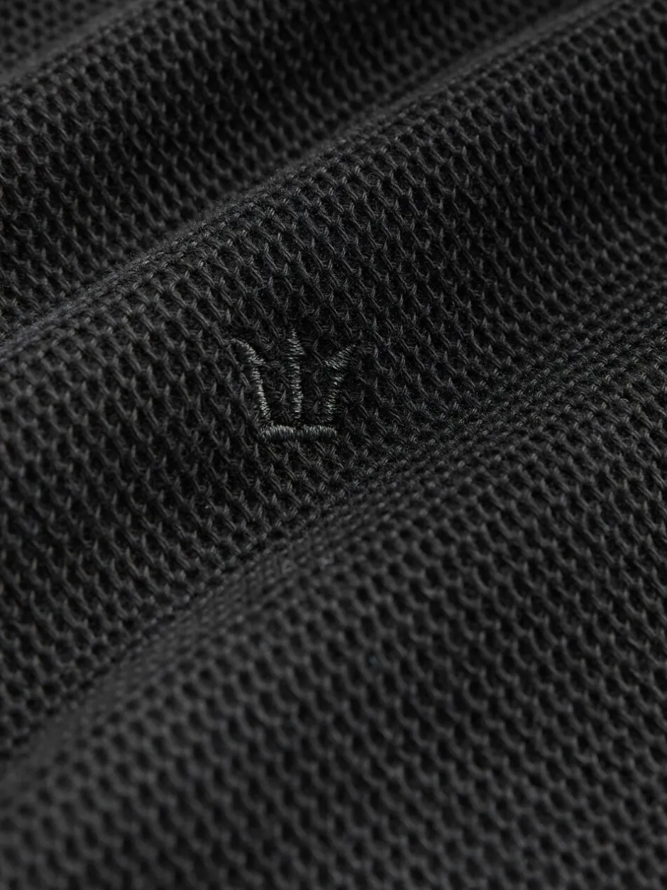 Poloshirts*Next Zwart - Regular fit poloshirt met korte mouwen en contrasterende randen