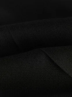 Smokings En Feestkleding*Next Zwart - Regular Fit Signature Marzotto Wool Tuxedo Trousers With Side Tape Detail
