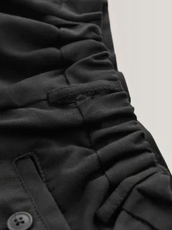 Schoolkleding|Broeken En Chino's|Next - Reguliere schoolbroeken met elastische taille en rechte pijpen, 2 stuks (3-17jaar) Zwart