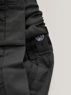 Schoolkleding|Broeken En Chino's|Next - Reguliere schoolbroeken met elastische taille en rechte pijpen, 2 stuks (3-17jaar) Zwart