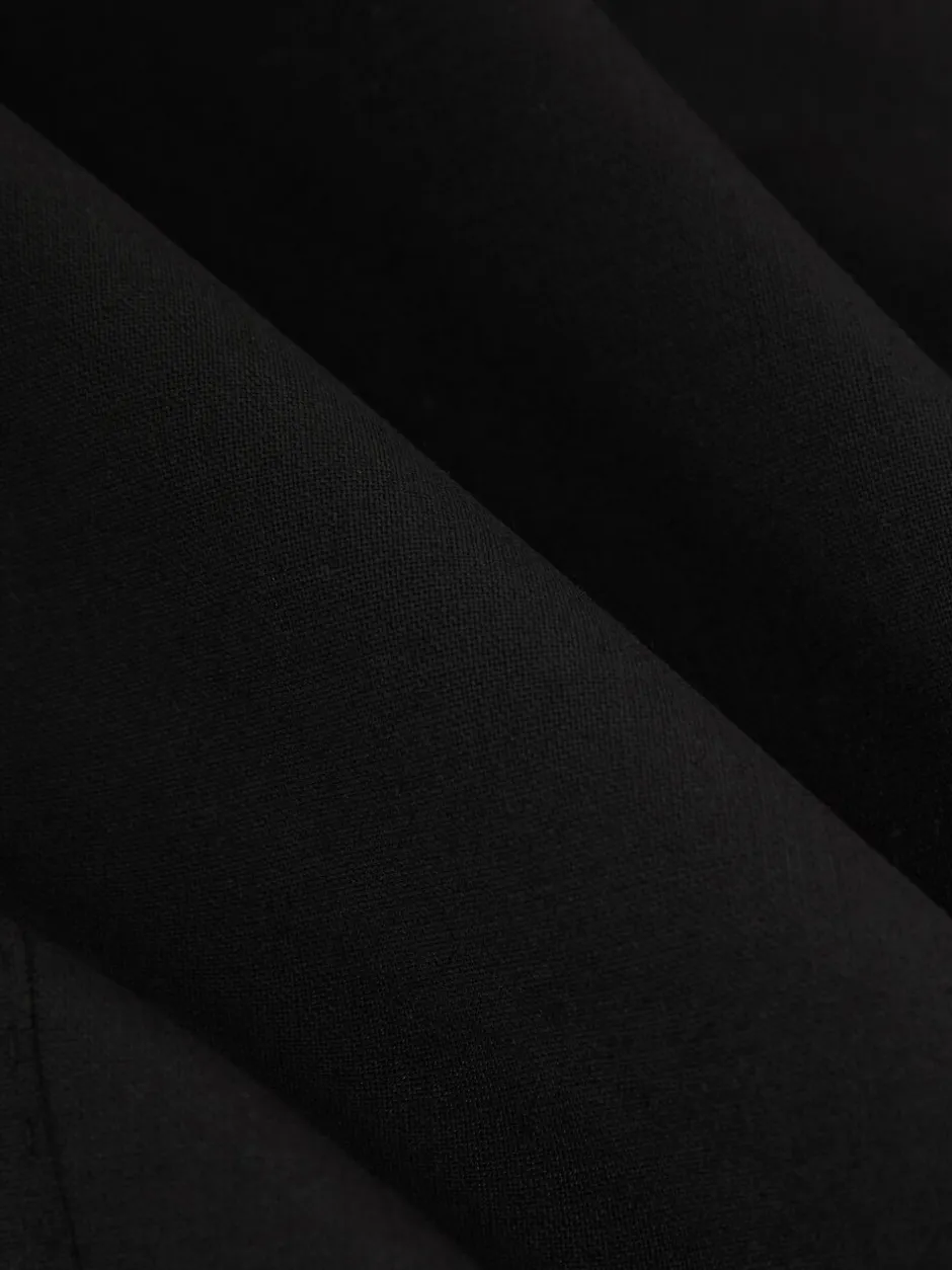 Pakken*Reiss - Promise Wool-Blend Single-Breasted Suit Blazer Tailored-Fit Zwart