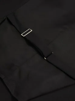 Vesten|Reiss - Promise Wool-Blend Tailored-Fit Waistcoat Zwart