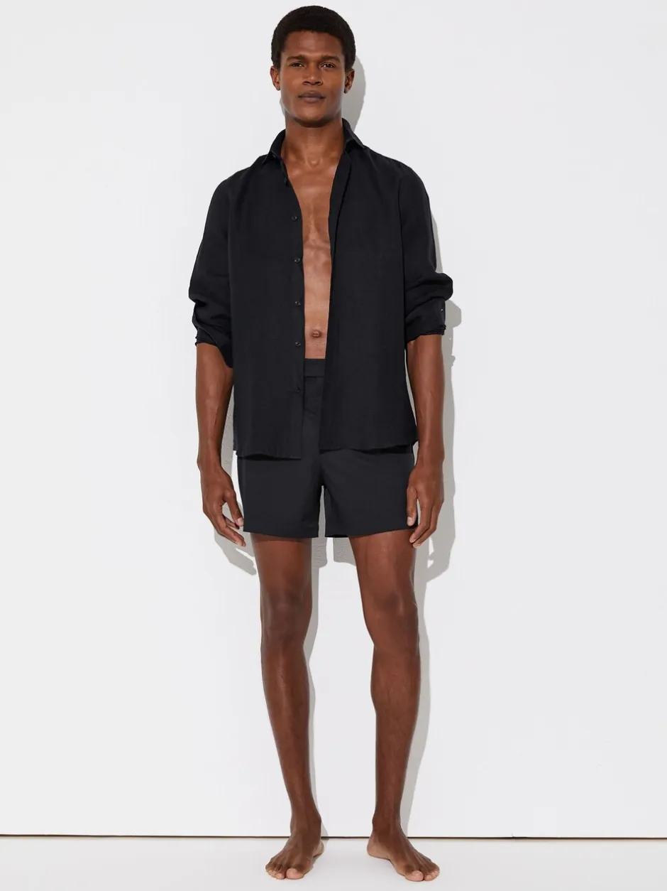 Badkleding|Reiss - Sun Side Adjuster zwemshort Zwart