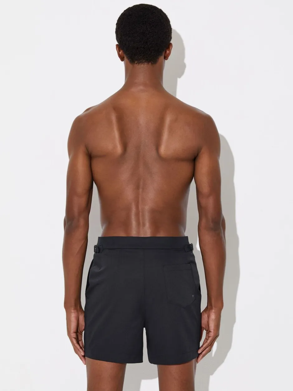 Badkleding|Reiss - Sun Side Adjuster zwemshort Zwart