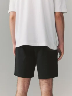 Shorts|Next - Relaxed fit - Chinoshort met stretch Zwart