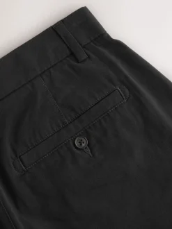 Shorts|Next - Relaxed fit - Chinoshort met stretch Zwart