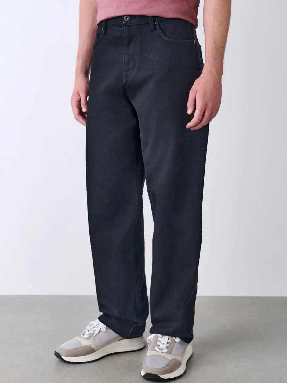 Jeans|Next - Relaxed fit - Motionflex jeans Zwart