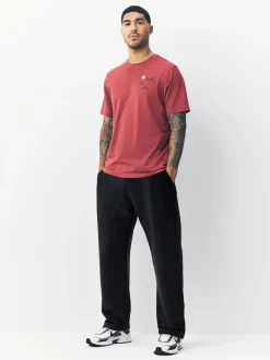 Joggingbroeken*Next - Relaxed fit - Relaxed Fit Brushback Heavyweight Joggers Zwart