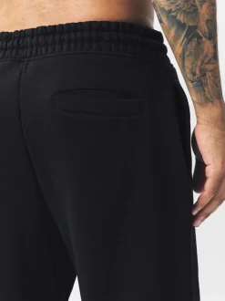 Joggingbroeken*Next - Relaxed fit - Relaxed Fit Brushback Heavyweight Joggers Zwart