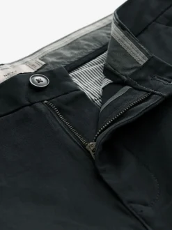 Broeken En Chino's*Next Zwart - Relaxed fit - Stretchy chino