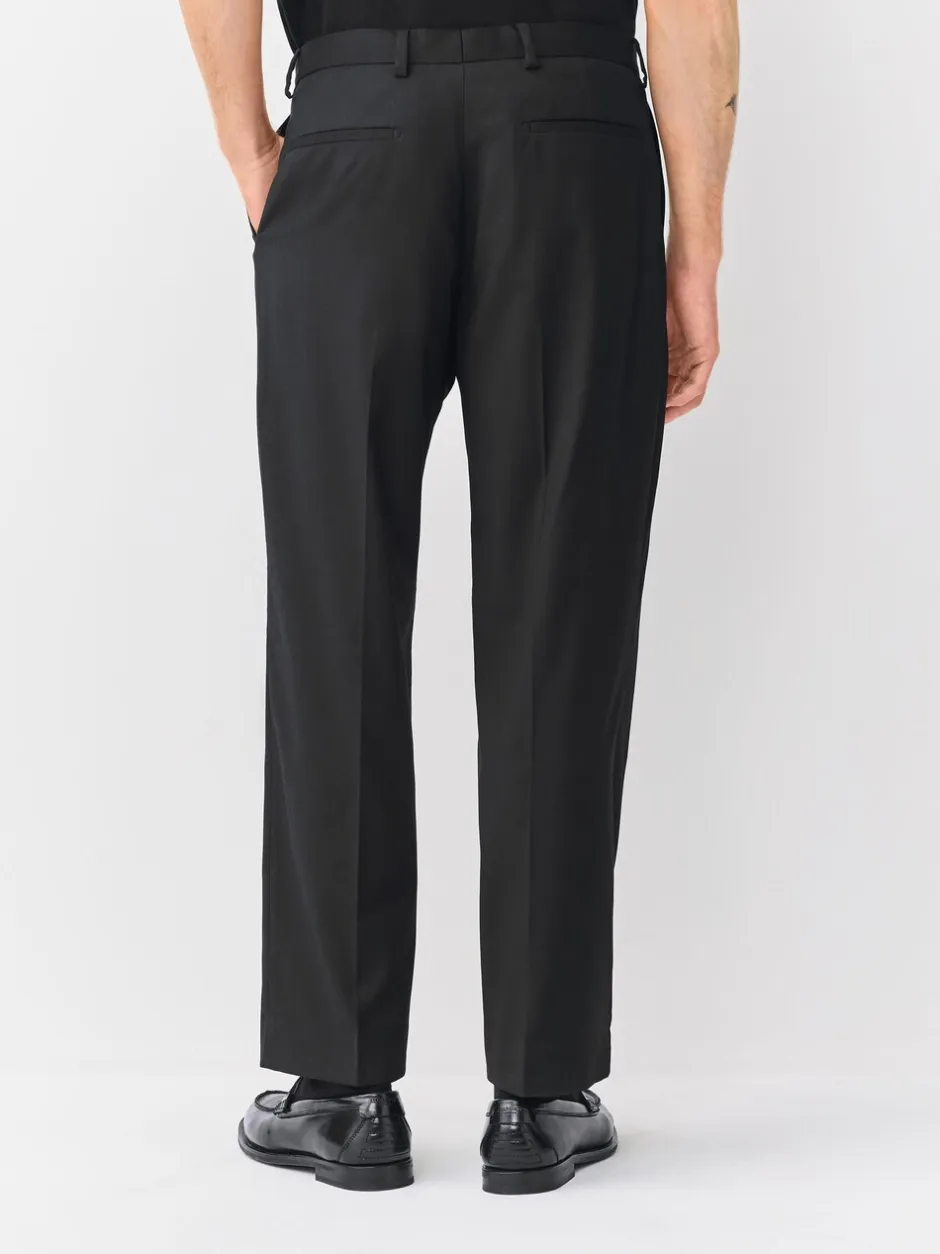 Smokings En Feestkleding|Next Zwart - Relaxed Fit Tuxedo Trousers