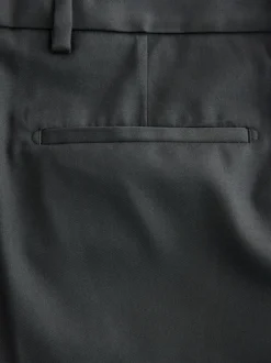 Smokings En Feestkleding|Next Zwart - Relaxed Fit Tuxedo Trousers