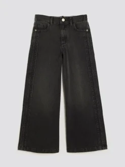 Jeans*River Island - Wide Leg Jeans Zwart