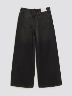 Jeans*River Island - Wide Leg Jeans Zwart