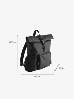Tassen|Tassen*Next - Rolltop rugzak Zwart