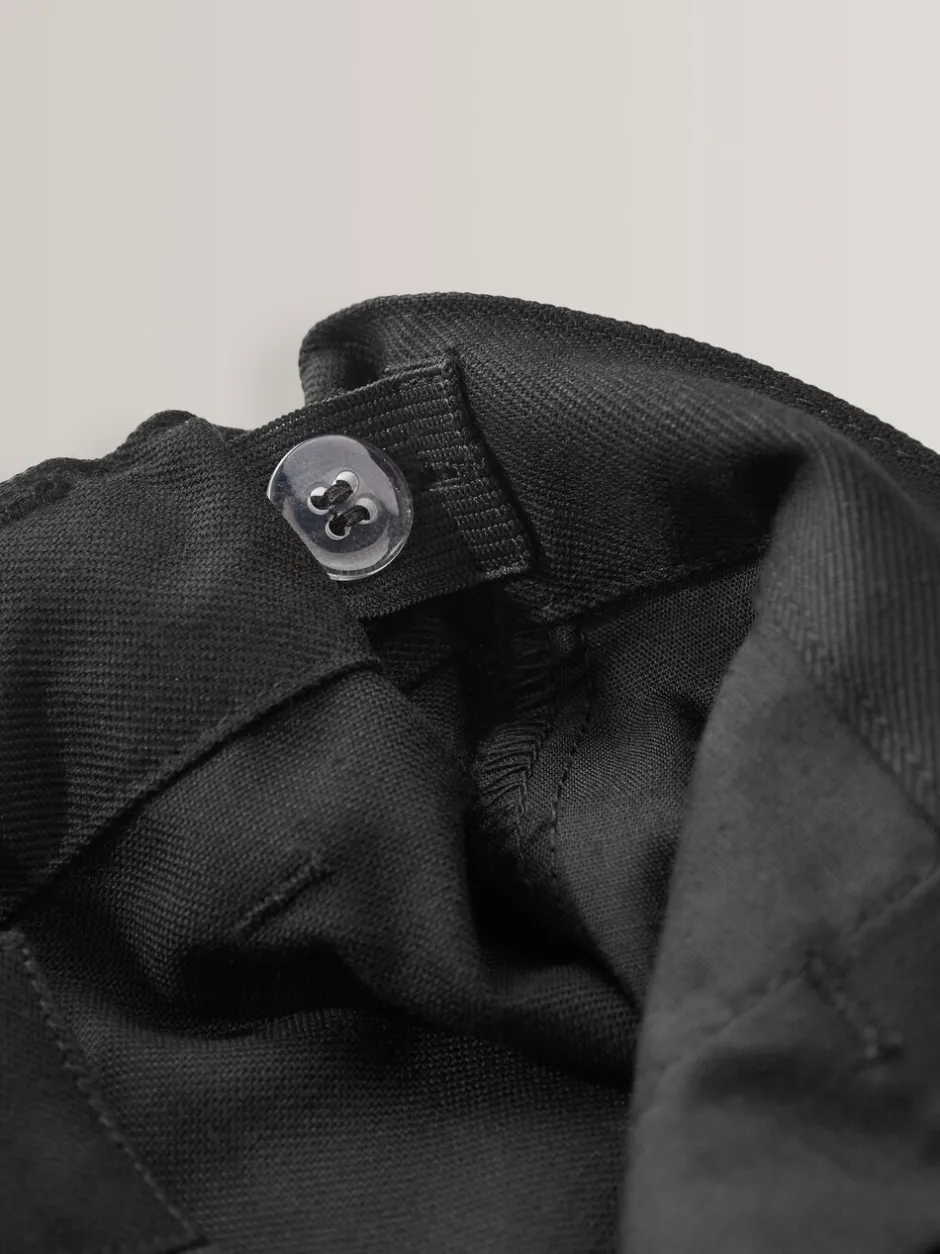 Schoolkleding|Broeken En Chino's*Next - Schoolbroek met rechte pijpen (3-17jaar) Zwart