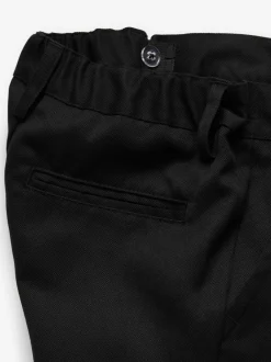 Schoolkleding|Broeken En Chino's|Next - Schoolbroek met rechte pijpen (3-17jaar) Zwart