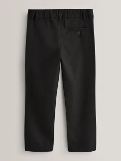 Schoolkleding|Broeken En Chino's*Next - Schoolbroeken met standaard taille en standaard lengte (3-17jr) Zwart