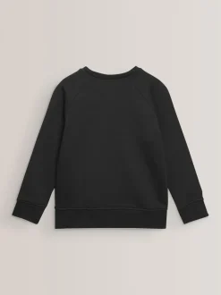 Schoolkleding|Schoolkleding*Next Zwart - Schoolsweater met ronde hals (3-17jr)