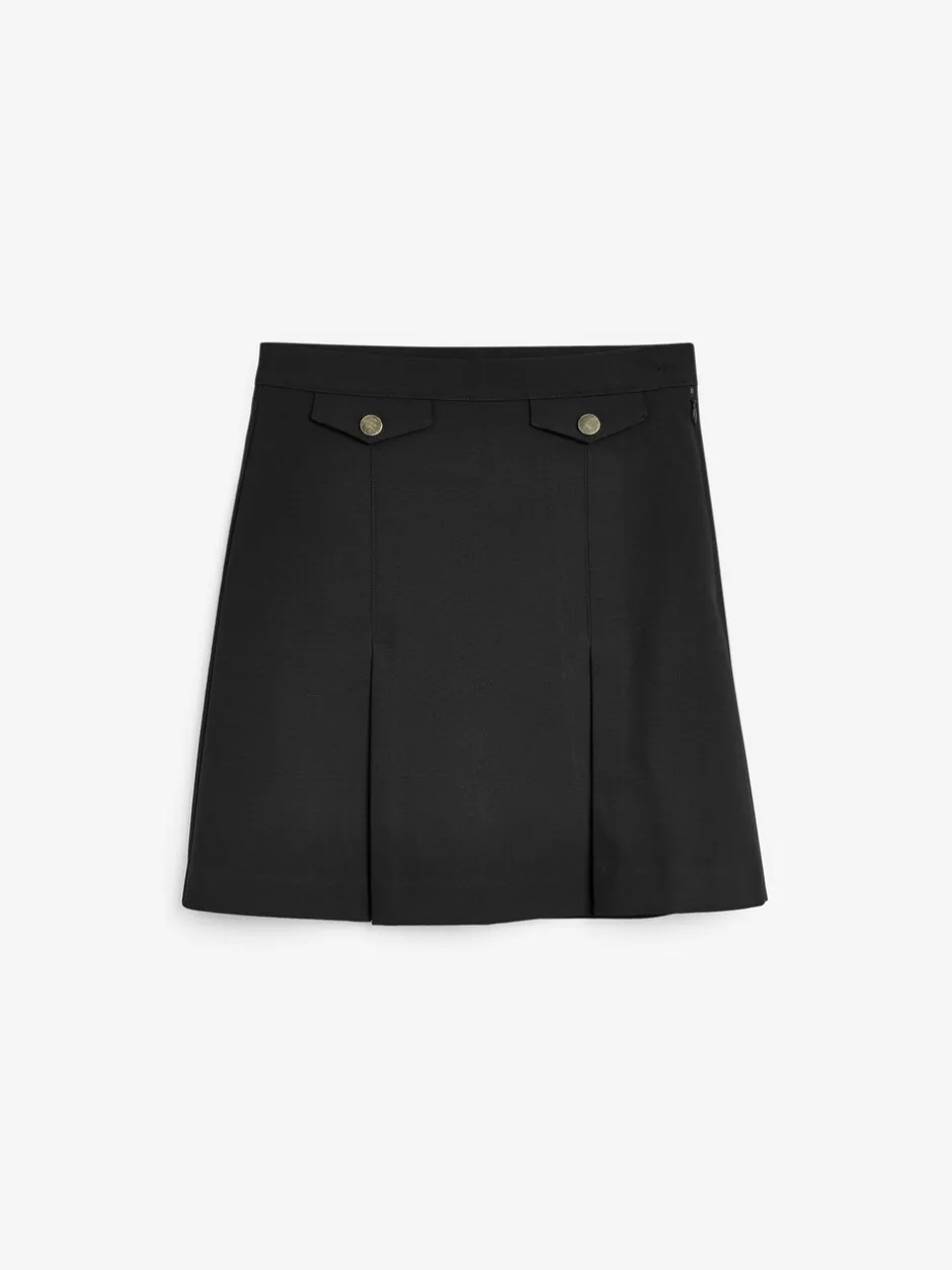 Shorts En Rokken|Next Zwart - Seniorrok voor school (9 - 17 jr)