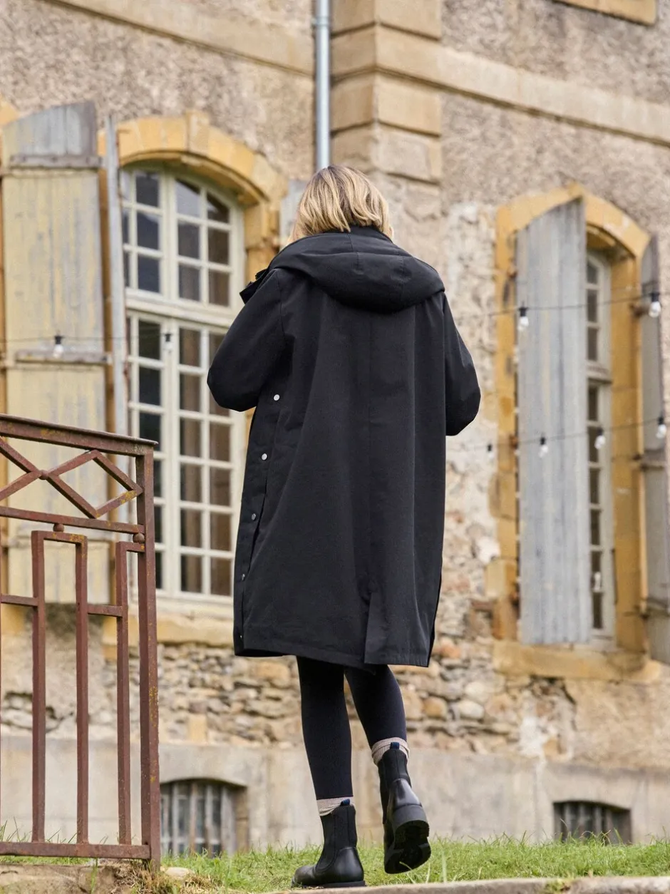 Jassen En Jacks|Moederschap*Seraphine - 3 in 1 Zwangerschaps- en draagparka met Borgvoering Zwart