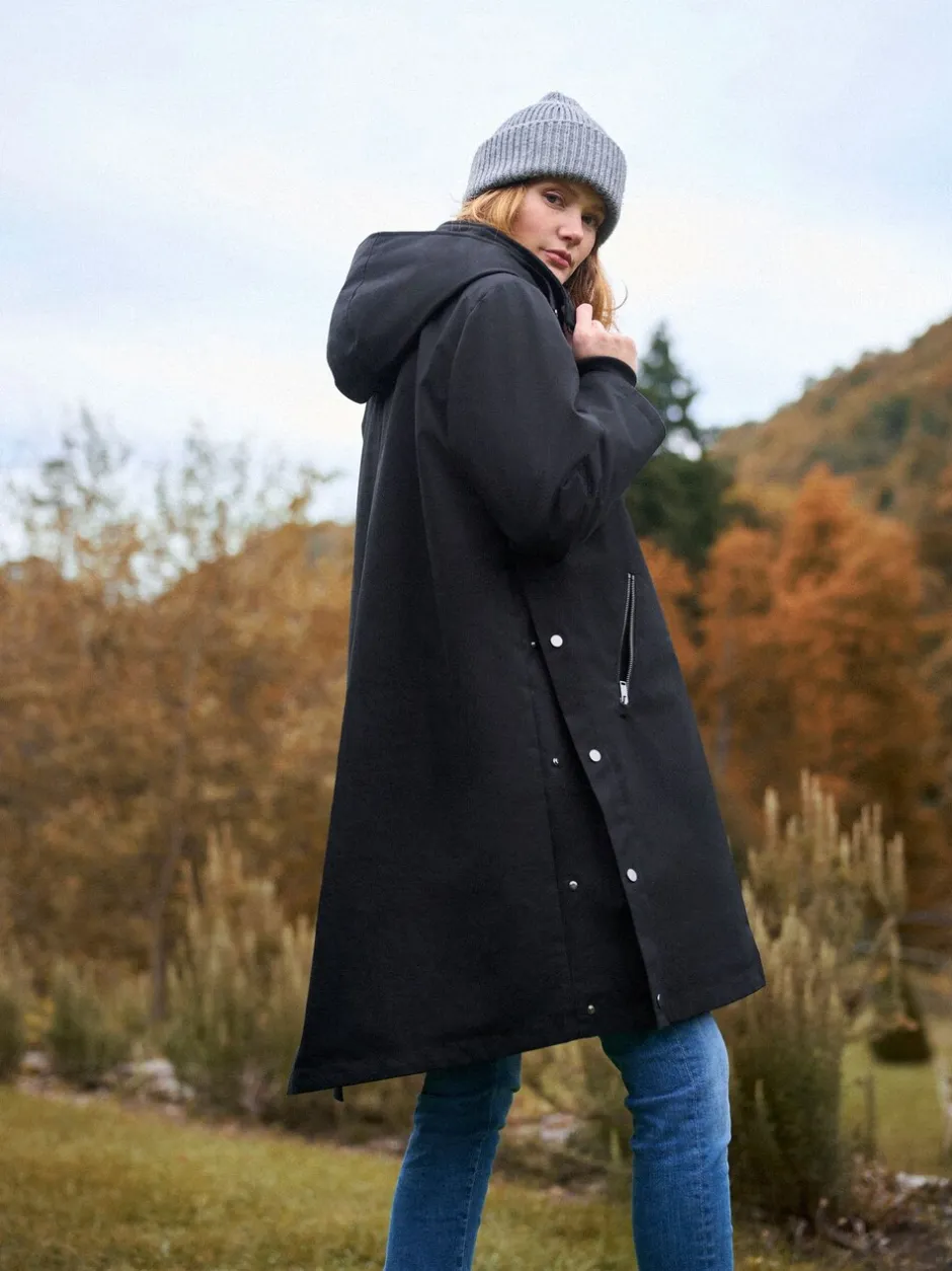 Jassen En Jacks|Moederschap*Seraphine - 3 in 1 Zwangerschaps- en draagparka met Borgvoering Zwart