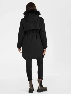Jassen En Jacks|Moederschap*Seraphine - Premium Sub-Zero donsgevulde 3-in-1 zwangerschaps- en draagparka Zwart