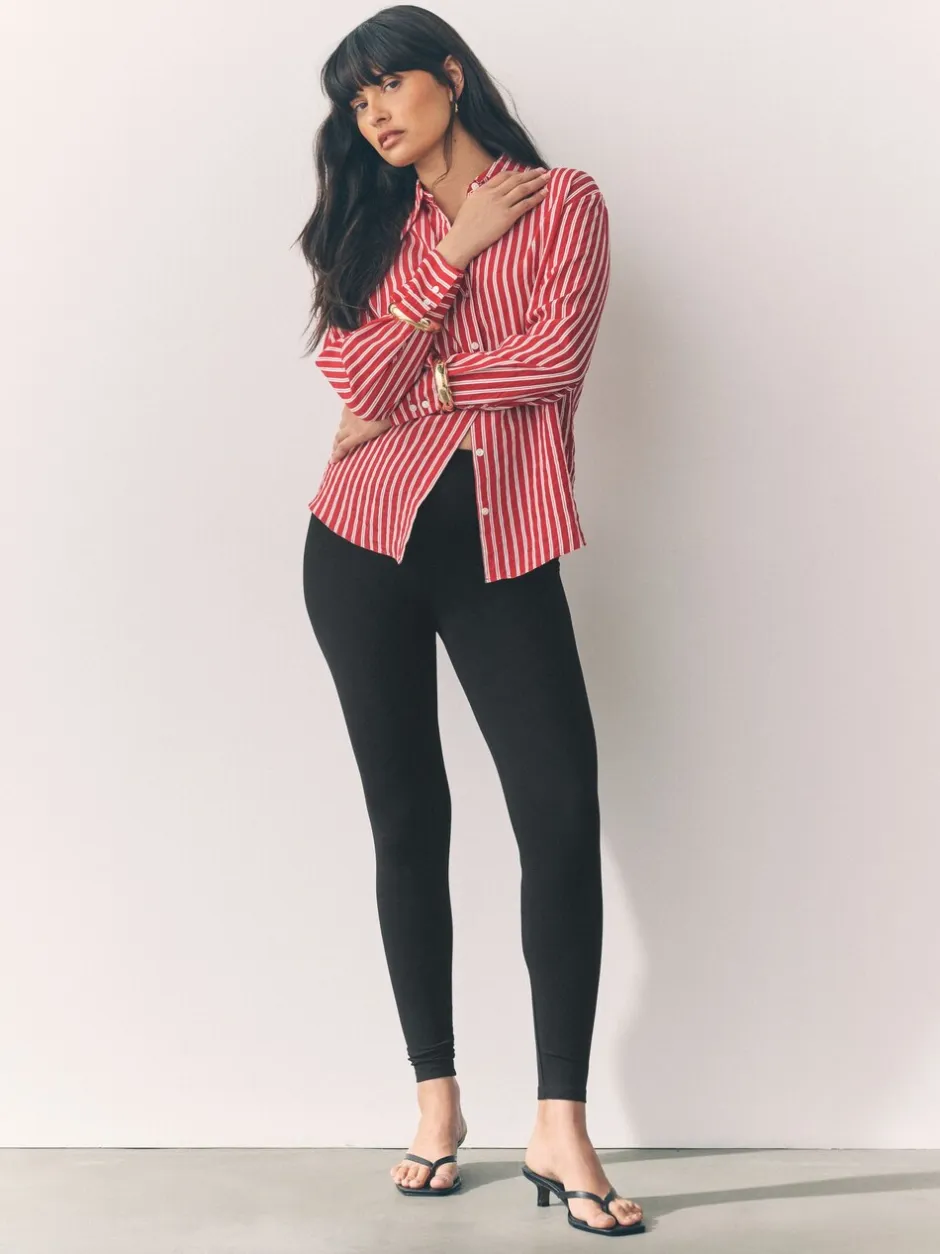 Leggings En Joggingbroeken|Next Zwart - Set van 5 lange leggings