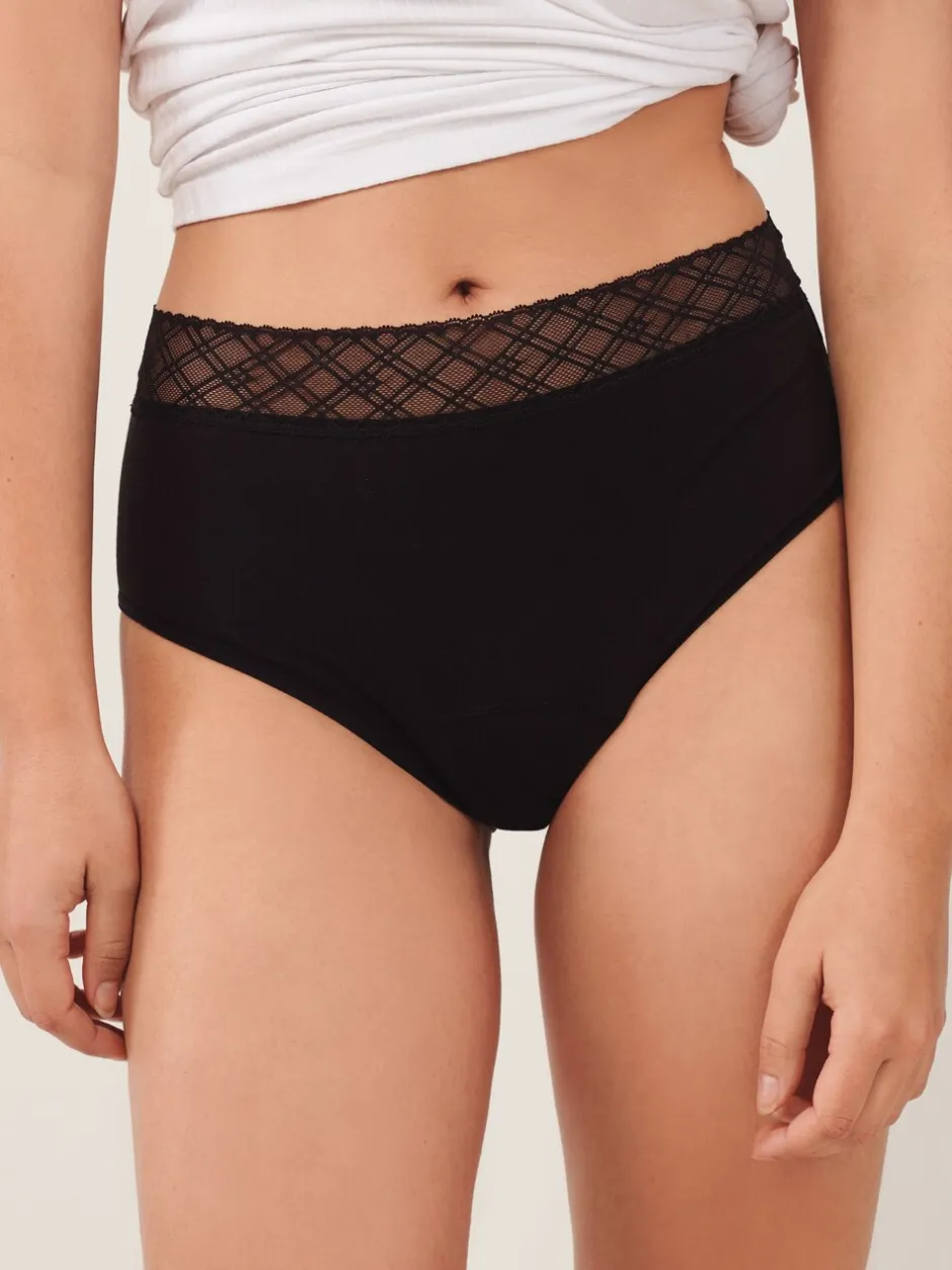 Onderbroeken*Next - Set van 2 medium Flow Period slips Zwart