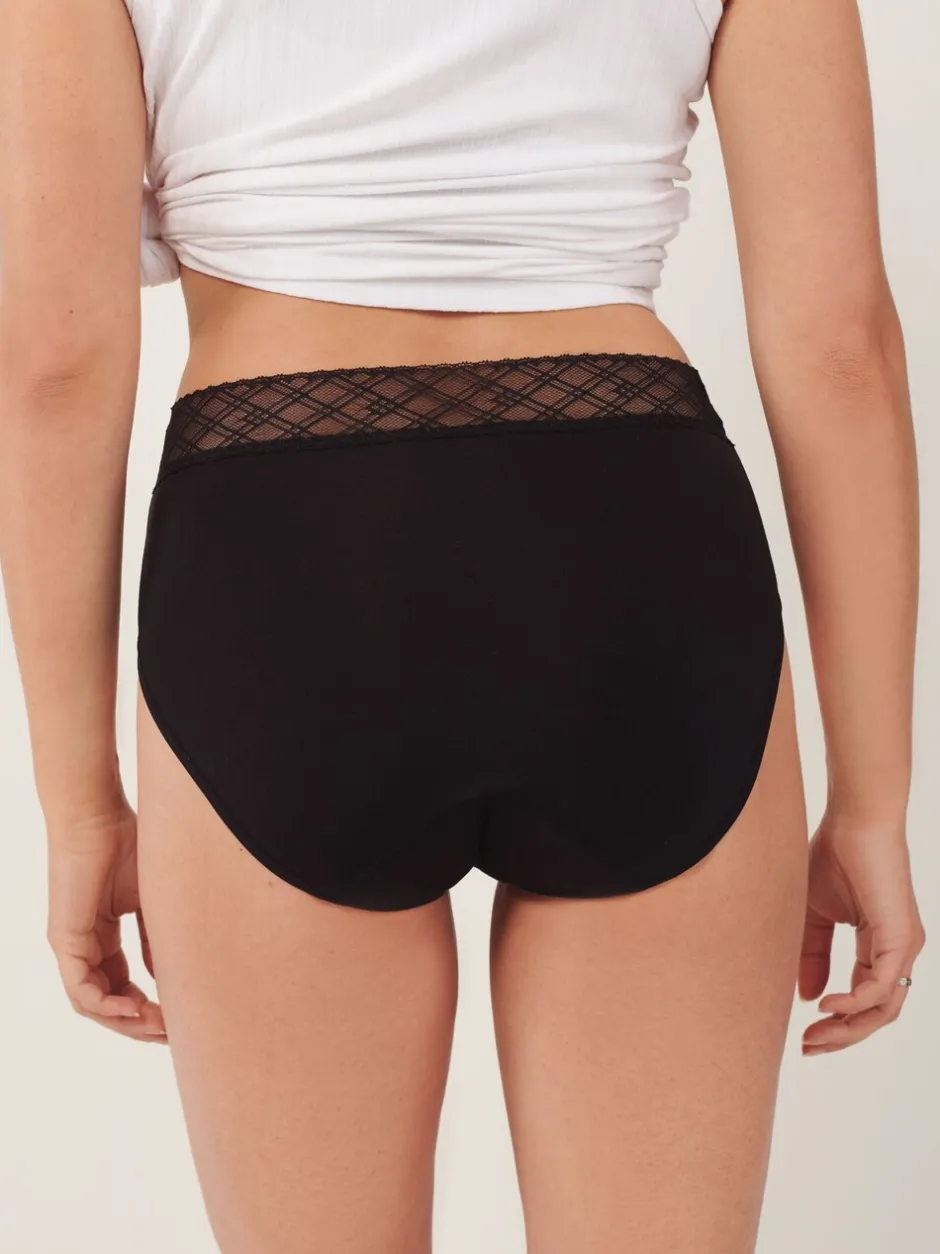 Onderbroeken*Next - Set van 2 medium Flow Period slips Zwart