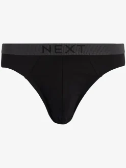 Ondergoed|Ondergoed*Next Zwart - Set van 4 Puur 100% katoenen onderbroeken